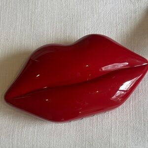 Lulu Guinness Red Lips Clutch